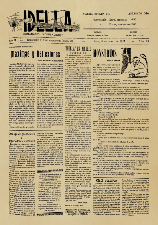 IDELLA Nº69 AÑO 1926