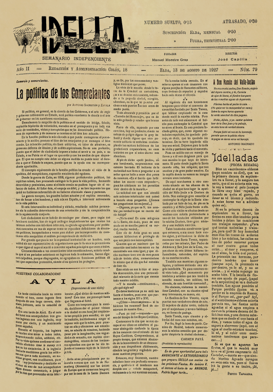 IDELLA Nº79 AÑO 1926
