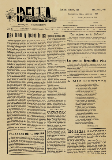 IDELLA Nº84 AÑO 1926