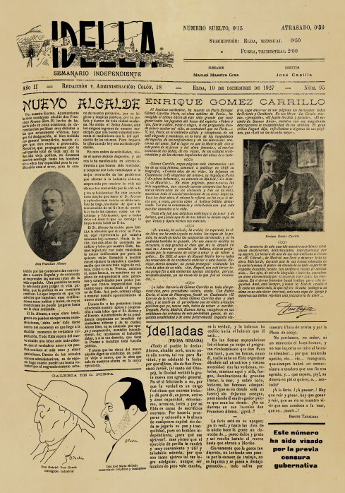 IDELLA Nº95 AÑO 1926