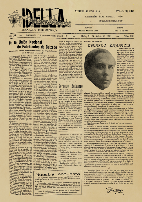 IDELLA Nº110 AÑO 1926