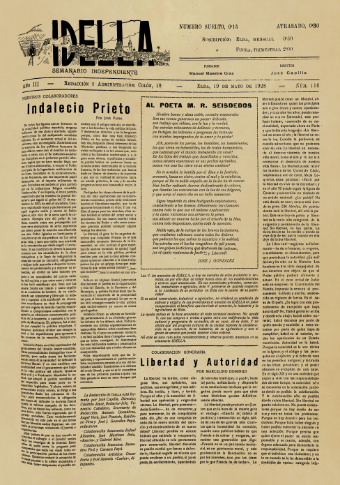 IDELLA Nº116 AÑO 1926